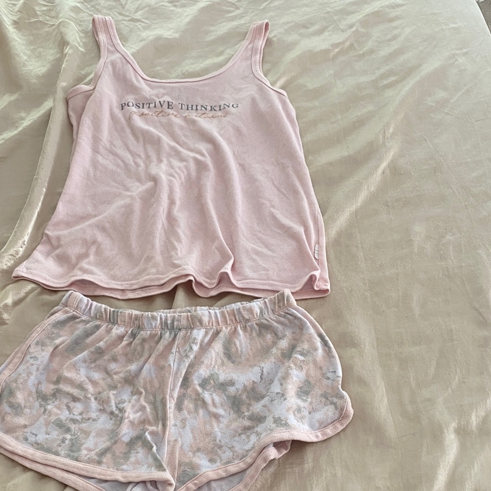 Danskin Light Pink Pajama Set